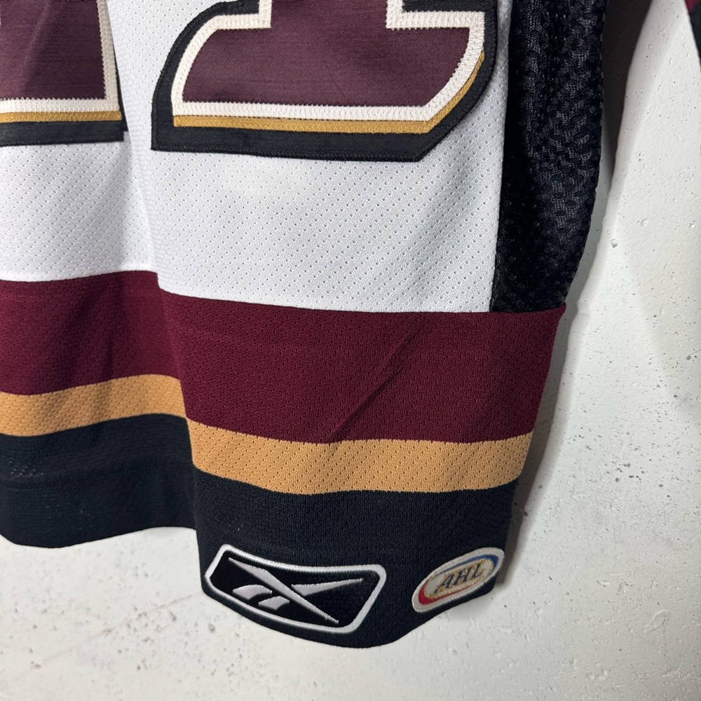 Reebok Hershey Bears Louis Robitaille CCM Hockey Jersey Medium - Picture 16 of 16
